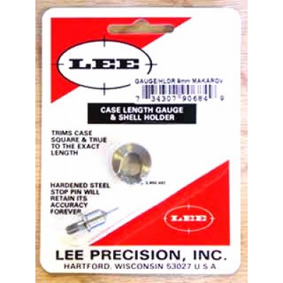 Lee Precision Case Length Gauge & Shell Holder 9MM MAKAR (90684)