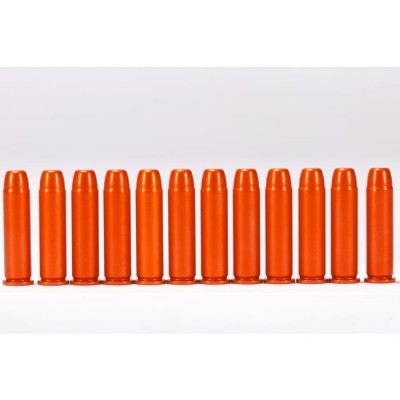 A-Zoom Snap Caps 357 MAG ORANGE (12 Pack) (AZ16419)