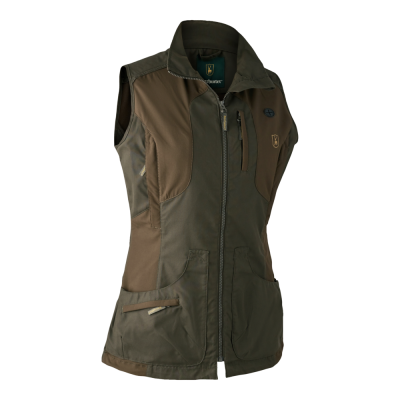 Deerhunter Ladies Ann Waistcoat (UK 10) (DEEP GREEN) (4733)