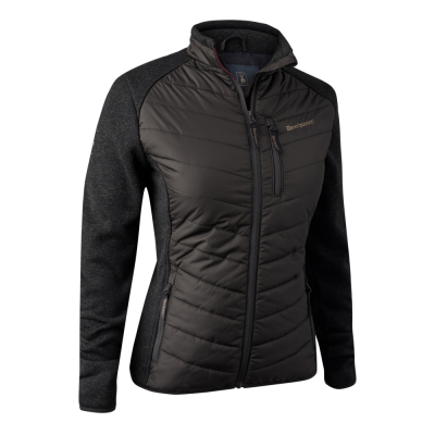 Deerhunter Ladies Caroline Padded Jacket (UK 10) (BROWN LEAF) (5573)