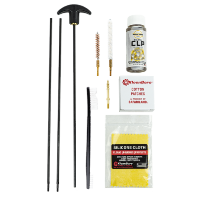 KleenBore Small Bore Rifle Cleaning Kit 17 CAL (Smallbore #3-48 Thread) (K17)