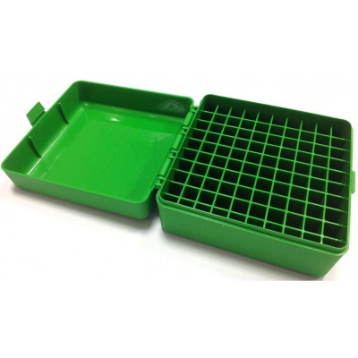 MTM 100 Round Rifle Ammunition Box RM-100 Green RM-100