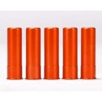 A-Zoom Snap Caps 20 Bore ORANGE (5 Pack) (AZ12613)