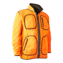 Deerhunter Gamekeeper Bonded Fleece Jacket Reversible (2XL) (ORANGE) (5526)