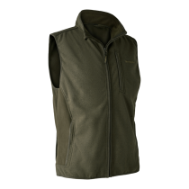 Deerhunter Gamekeeper Bonded Fleece Waistcoat (2XL) (GRAPHITE GREEN MELANGE ) (4515)