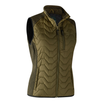 Deerhunter Ladies Beth Padded Waistcoat (UK 10) (DARK OLIVE) (4629)