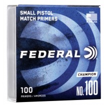 Federal Small Pistol Primers (100 Pack) (FED-100)