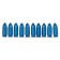 A-Zoom Snap Caps 9mm LUGER BLUE (10 Pack) (AZ15316)