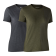 Deerhunter Ladies Basic T-Shirt (2 Pack) (UK 10) (ADVENTURE GREEN MELANGE) (8395)