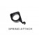 Lee Precision Spring Attach (SPARE PART) (92051)